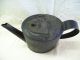 Antique Primitive Tin Tea Pot Water Oil Can Small Spout 1800s 19th Century Tole Primitives photo 1