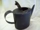 Antique Primitive Tin Tea Pot Water Oil Can Small Spout 1800s 19th Century Tole Primitives photo 3