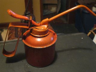 Vintage Orange Oil Dispenser (can) With Long Handle photo