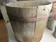 Primitive Sap Bucket/old Red Paint/old Green Paint Around The Top. Primitives photo 1