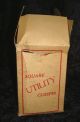 Vintage Square Utility Clospin Clothespins Nib 40 Box Primitives photo 1