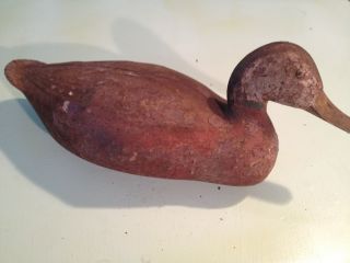 Antique Mallard Duck Decoy photo