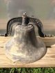 Rumsey Cast Iron Antique Dinner Bell 1800s 2 Primitives photo 1