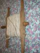 Vintage Primitive Rustic Wood Laundry Clothesline Rope Cord Winder Yarn Antique Primitives photo 3