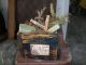 Vintage Inspired Wood Dr.  Lynas Vegetable Marvel Soap Box W/ Soap - Grungy Candles+ Primitives photo 11