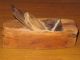 Vintage Tradesman ' S Wood Block Plane For Planing Ood Primitives photo 2