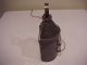 Vintage Weathered Punched Tin Hanging Electric Light Lantern Primitives photo 4