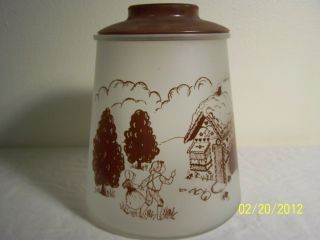 Antique Primitive Hansel And Gretal Cookie Jar photo