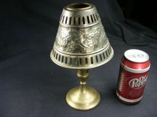 Antique Metal Candle Lamp Lantern photo