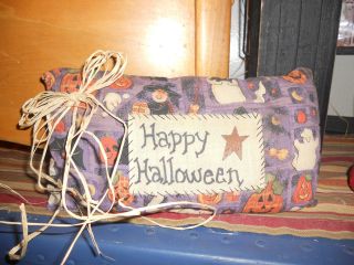 Primitive Halloween Pillow Shelf Sitter photo