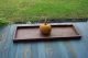 Early Old Wooden Tray Shelf Farm Country Rustic Vintage Red Long Shelf Other photo 2