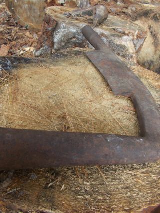 Old Vintage Drawshave Solid Iron Steel 8 Pounds (rare) Blacksmith 1800s Or Older photo