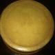 Antique Yelloware / Green Band Dish With Lid Primitives photo 2