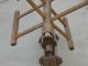 Antique Yarn Winder 1700 ' S - 1800 ' S,  Primitive,  Works,  Sale Priced Est Value 240. Primitives photo 9