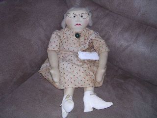 Grandma Cloth Doll Needs A New Home photo
