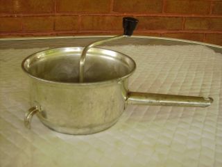 Vintage Food Mill By Foley - As Ricer/masher/canning Sieve/ Berry Juice photo