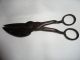 Antique Pair Of Wb Barnard Pat.  1864 Metal Old Candle Wick Scissors Primitives photo 1