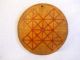 Old Primative Antique Circle Double Sided Wood Game Board Primitives photo 1