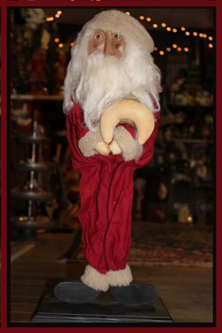 Primitive Santa Clause St.  Nick In His Long Johns 22 