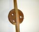 Antique Old Distaff Primitive Wool Wooden Greek Folk Art 19th Century Primitives photo 5
