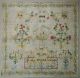 1779 Exquisite Antique Dutch Silk On Linen Sampler Very Good Condition Samplers photo 5