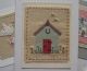 Special Offer Five Hand - Stitched Cards By Helen Drewett Low Start Price Samplers photo 1