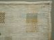 1804 Antique Dutch Silk On Linen Darning Mending Sampler Needlework Samplers photo 2