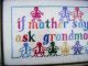 Antique Paper Dolls Cross Stitch If Mother Says No Ask Grandmother Samplers photo 1