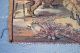 Vintage Antique Woven Art Tapestry Scene Wall Hanging Tapestries photo 2