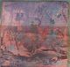 Vintage Antique Woven Art Tapestry Scene Wall Hanging Tapestries photo 3
