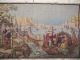 Antique/vintage Belgian Woven Tapestry Venice Quay Victorian Scene 40.  5 