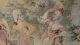 Antique French Large Thick - Weave Noblemen & Women Dogs Garden 23 X 69 Ins. Tapestries photo 1