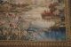 Hand Woven French Aubusson Tapestry,  Lotus Pond,  Wool,  Full Backing,  Easy Hang Tapestries photo 2