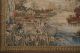 Hand Woven French Aubusson Tapestry,  Lotus Pond,  Wool,  Full Backing,  Easy Hang Tapestries photo 4