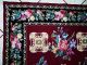 Retro Aubusson Style Completely Needlepoint Floral Tapestry Rug 72x47 