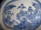 Large Antique Chinese Export Porcelain Blue And White Canton Platter 18 - 19th C Vases photo 10