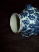Lovely 19thc Blue White Chinese Ming Dynasty Xuande Mark Period ? Porcelain Vase Vases photo 6