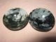 2 Rare Tiny Chinese Small Natural Jade Carved Bowls Antique Style Gift Bowls photo 1