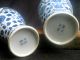 2 China Porcelain Vase With A Handpaint Decor Of Dragons 19th.  C Vases photo 4