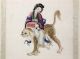 Fine Chinese Rice Pith Paper Painting Of Immortal And Tiger 19thc Paintings & Scrolls photo 1
