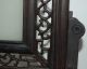 Fine Chinese Wood Inlaid Afghanistan Jade Magpies And Plum Screen Other photo 6