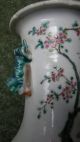 Antique Chinese Vase Famille Rose Vase C18th Lovely Condition. Vases photo 5