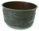 Antique Japanese Tea Ceremony Kensui Bowl,  Heavy Bronze,  Taisho Era Other photo 5