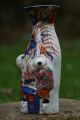 19th C Chinese Imari Decorated Vase Or Wall Pocket Vase With Figures Vases photo 5