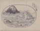 Orig Japanese Hand Painted Manuscript Album Of Sketches & Plans Bonseki Paintings & Scrolls photo 3