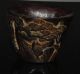 Ancient Chinese Old Ox - Horn Carving Cup (bird And Tree) Other photo 1