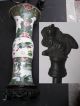 Rare Chinese Famille Rose Vase Mounted As Lamp,  19 Thc Vases photo 1