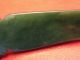 Rare Maori Green Jade Letter Opener Free Pacific Islands & Oceania photo 4