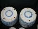 Pair Of Chinese Porcelain Blue And White Ginger Jars 