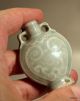 Antique Chinese Greenware Celadon Moonflask Ming Dynasty 1700s Vases photo 6